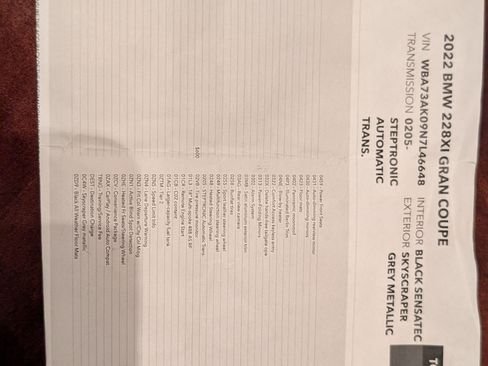 Used 2022 BMW 228i xDrive Gran Coupe 228i xDrive Gran Coupe Sedan 4 w/ Convenience Package image 12