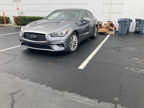 Used 2019 INFINITI Q50 Luxe w/ Cargo Package (L96) image 5