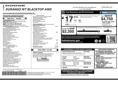 Used 2017 Dodge Durango R/T w/ Technology Group image 15