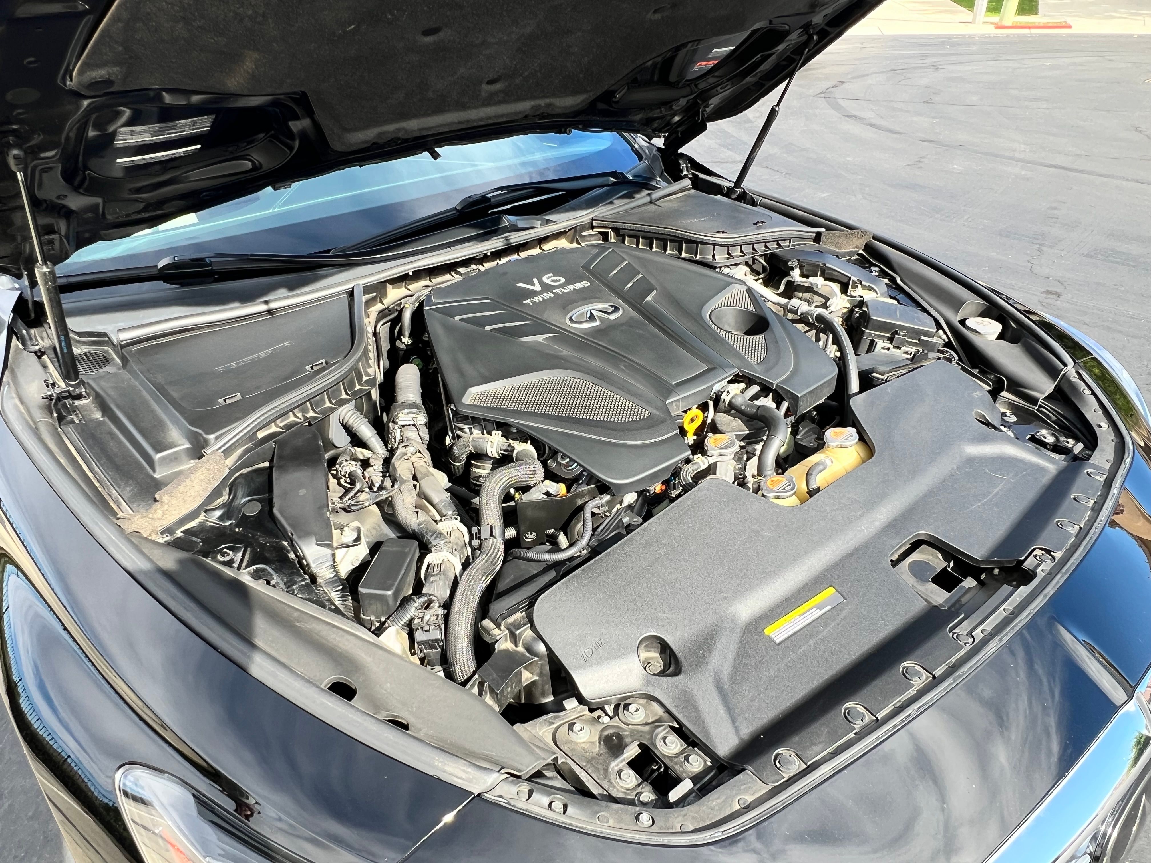 Used 2021 INFINITI Q60 3.0t Luxe RWD image 21