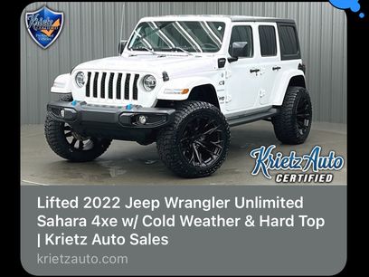 Used 2022 Jeep Wrangler Unlimited Sahara w/ Cold Weather Group