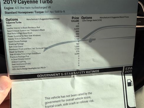 Used 2019 Porsche Cayenne Turbo AWD/4WD image 24