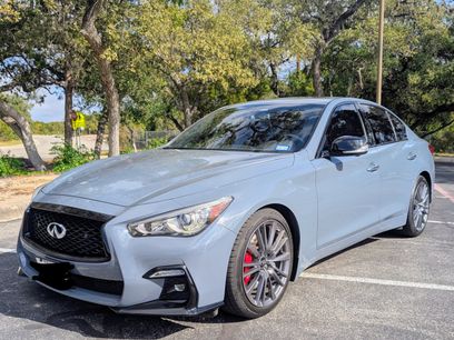 Used 2022 INFINITI Q50 Red Sport 400