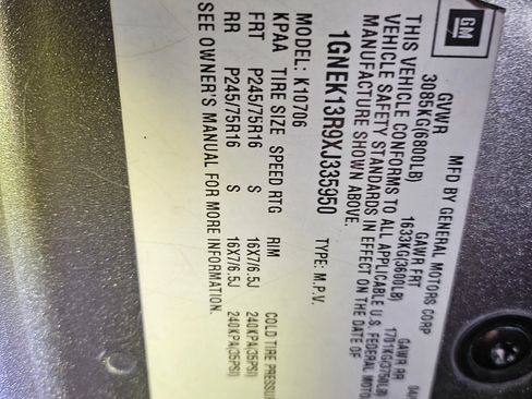 Used 1999 Chevrolet Tahoe Z71 w/ Comfort & Security Pkg image 15