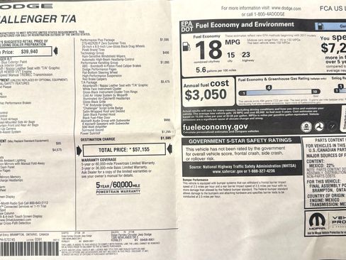 Used 2023 Dodge Challenger R/T w/ T/A Package image 26