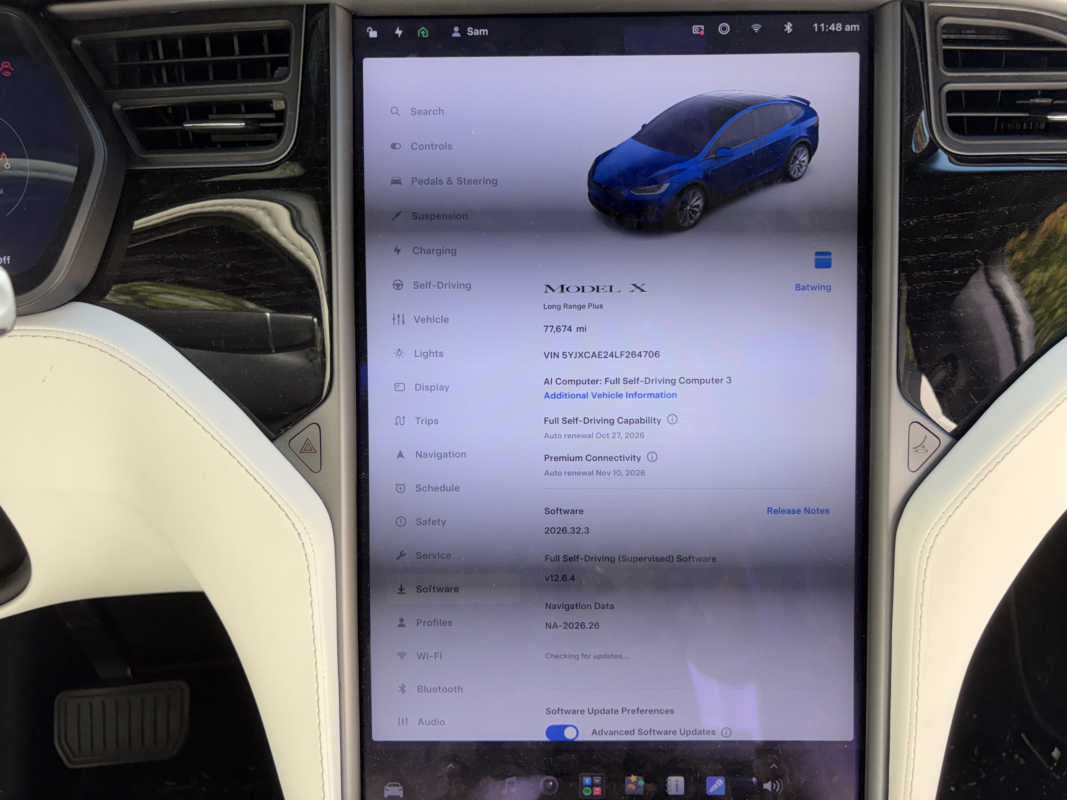 Used 2020 Tesla Model X Long Range AWD/4WD image 13