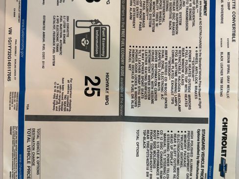 Used 2004 Chevrolet Corvette Convertible 2D w/ Preferred Equipment Group image 14