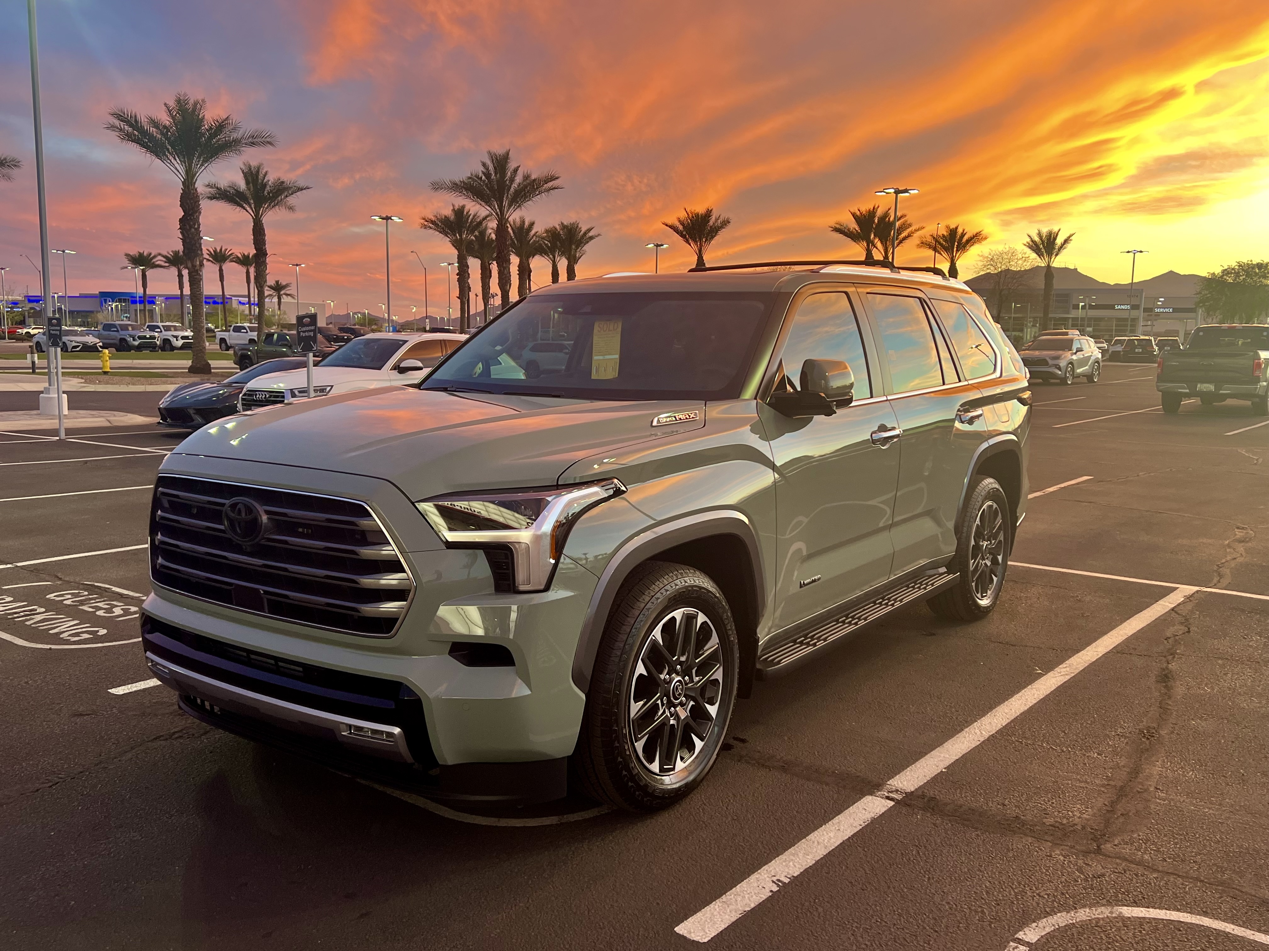 Used 2024 Toyota Sequoia Limited AWD/4WD image 2