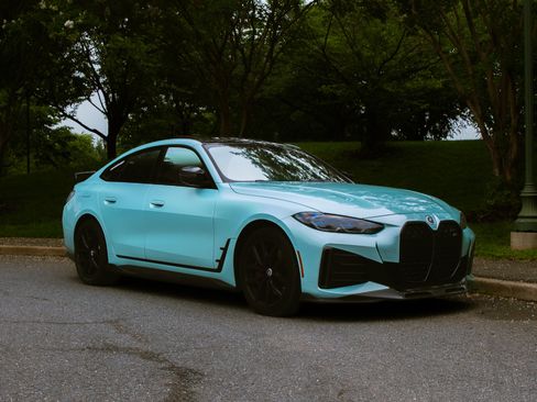 Used 2023 BMW i4 M50 w/ M Carbon Exterior Package image 1