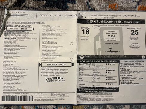 Used 2012 Chrysler 300 C Luxury Series image 13