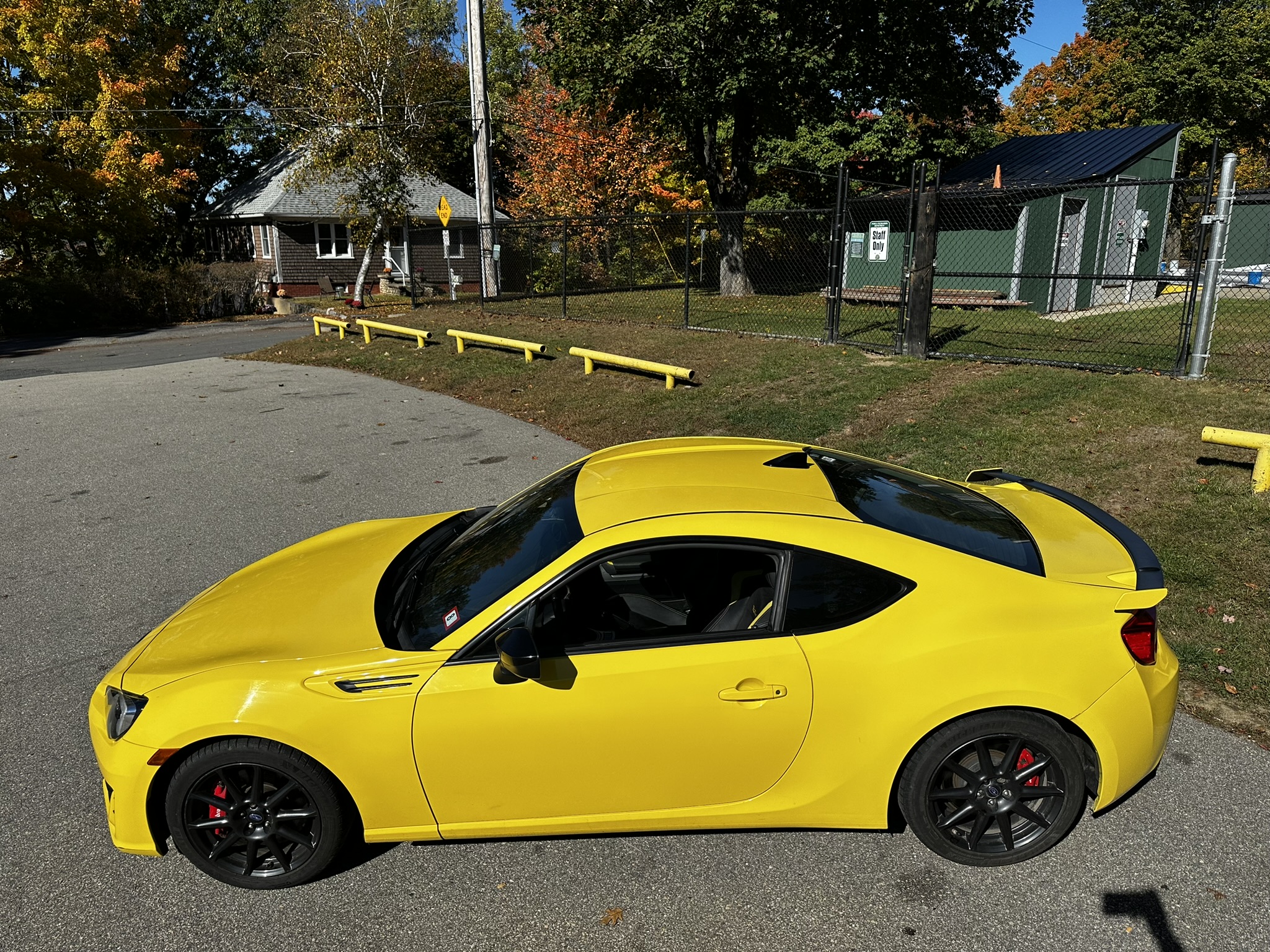 Used 2017 Subaru BRZ Series.Yellow RWD image 8
