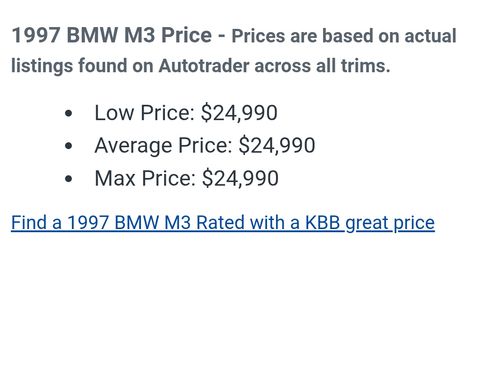 Used 1997 BMW M3 Coupe 2D image 18