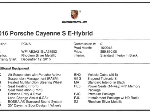 Used 2016 Porsche Cayenne S image 16