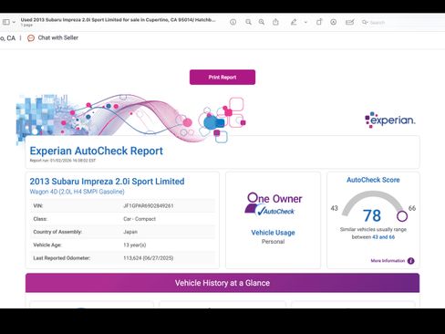 Used 2013 Subaru Impreza 2.0i Sport Limited image 23