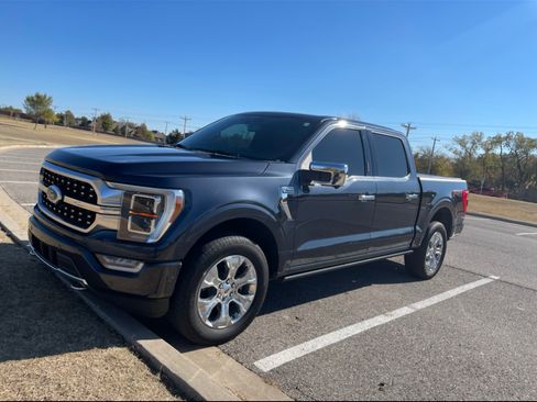 Used 2021 Ford F150 Platinum w/ Equipment Group 701A High image 1