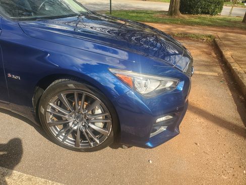 Used 2016 INFINITI Q50 Red Sport 400 image 8