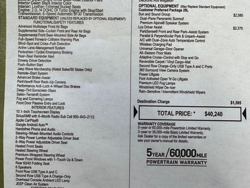 Used 2023 Jeep Compass Latitude w/ Sun and Sound Group image 32