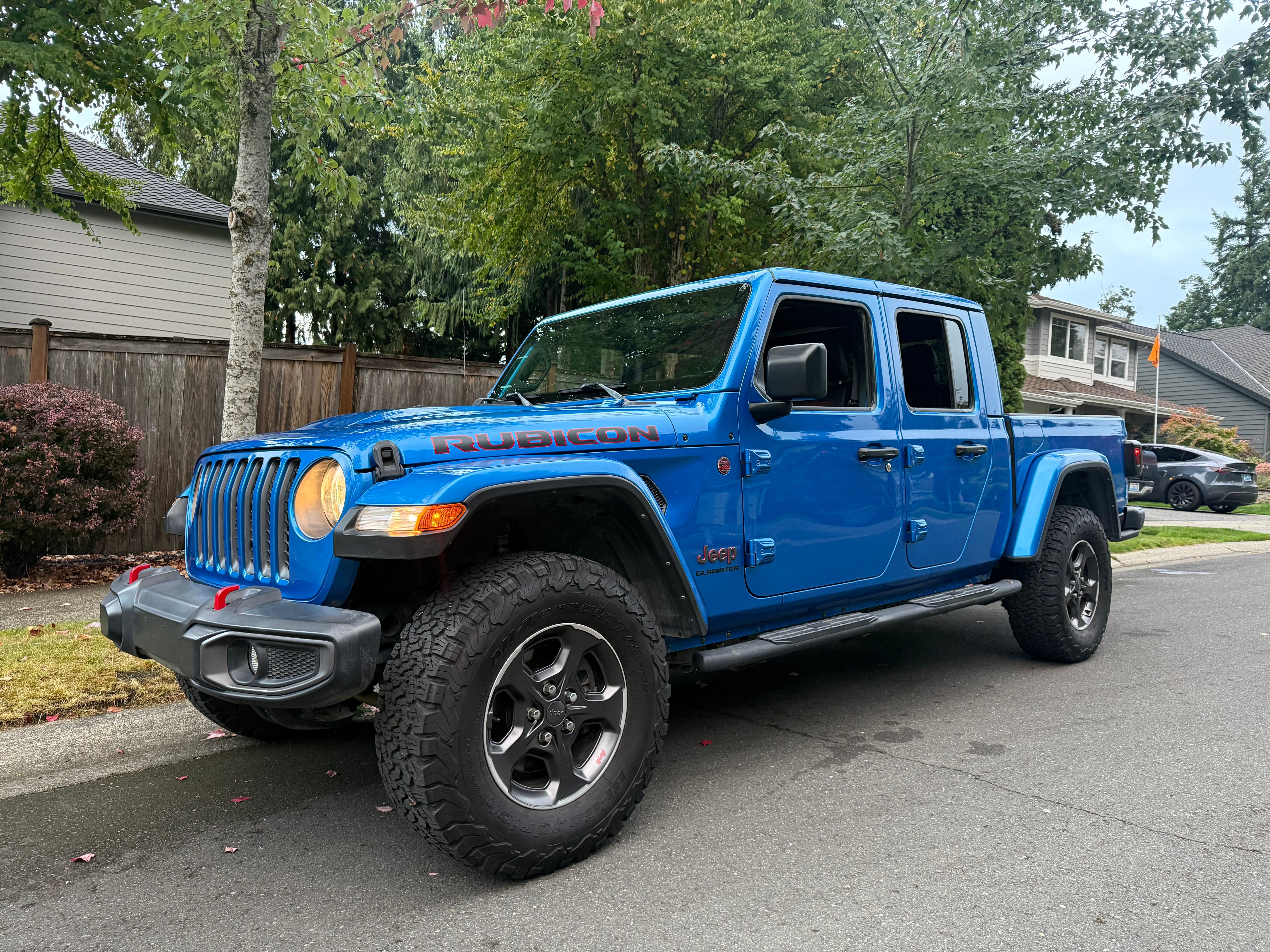 Used 2021 Jeep Gladiator Rubicon AWD/4WD image 1