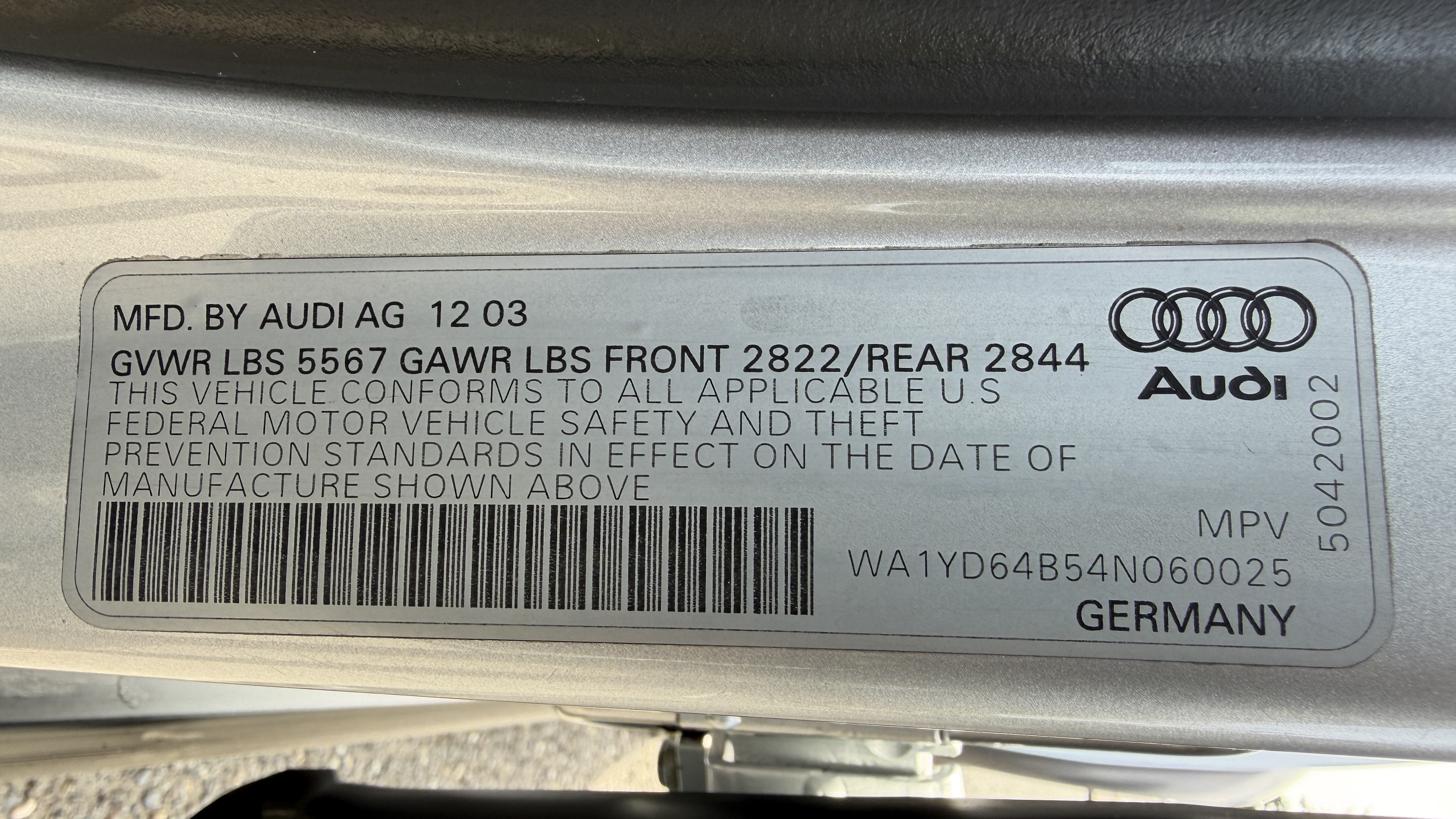 Used 2004 Audi allroad 2.7T AWD/4WD image 29