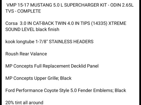 Used 2017 Ford Mustang GT Premium w/ GT Performance Package image 10