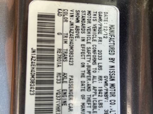 Used 2013 Nissan 370Z Touring w/ Sport Pkg image 15