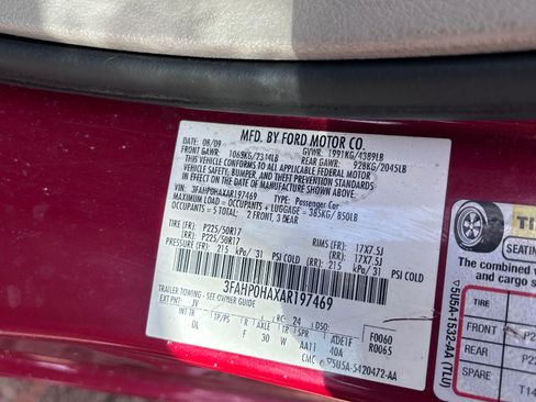 Used 2010 Ford Fusion SE image 11