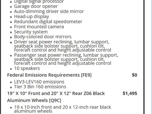 Used 2018 Chevrolet Corvette Z06 image 18