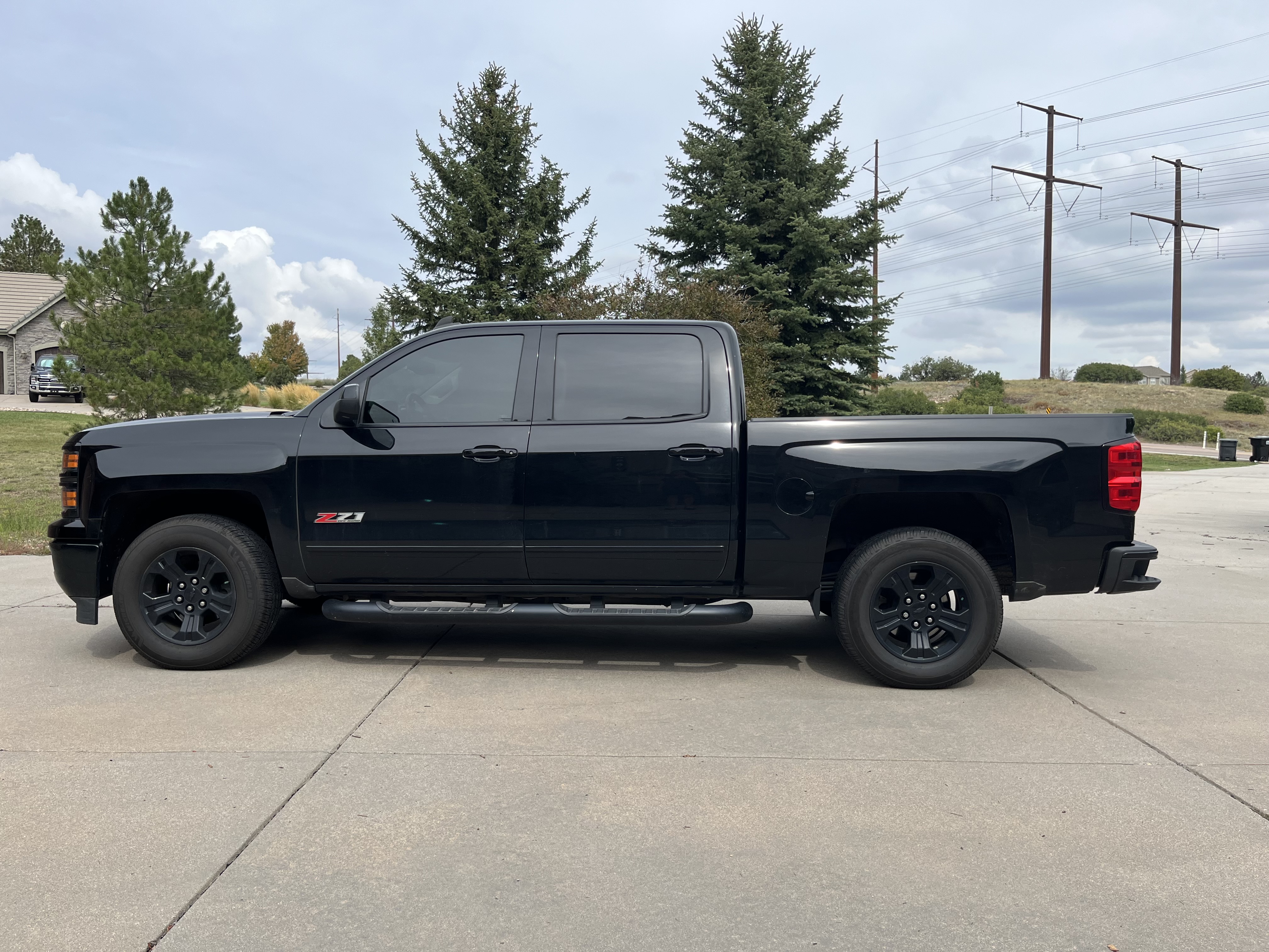 Used 2015 Chevrolet Silverado 1500 LTZ Z71 w/ Midnight Edition AWD/4WD image 1