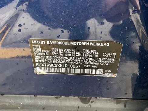 Used 2019 BMW X3 xDrive30i w/ Convenience Package image 11