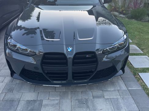 Used 2023 BMW M3 Competition w/ Parking Assistance Package RWD image 1