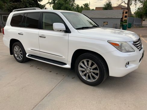 Used 2011 Lexus LX 570 570 Sport Utility 4D w/ Luxury Pkg w/Pre-crash image 2