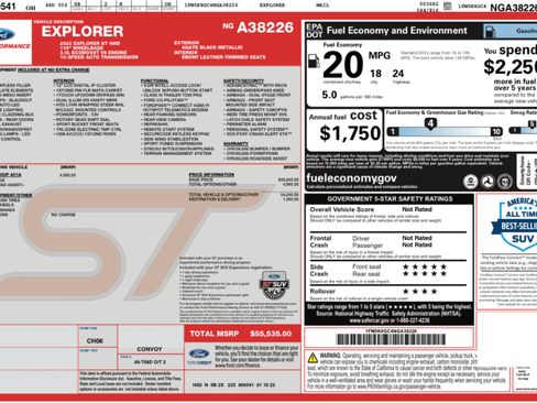 Used 2022 Ford Explorer ST w/ Equipment Group 401A image 17