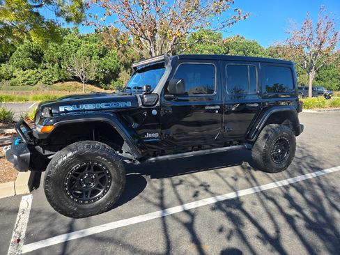 Used 2023 Jeep Wrangler Unlimited Rubicon 4xe w/ Steel Bumper Group image 1