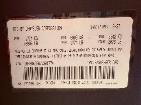 Used 1997 Dodge Viper RT/10 image 26