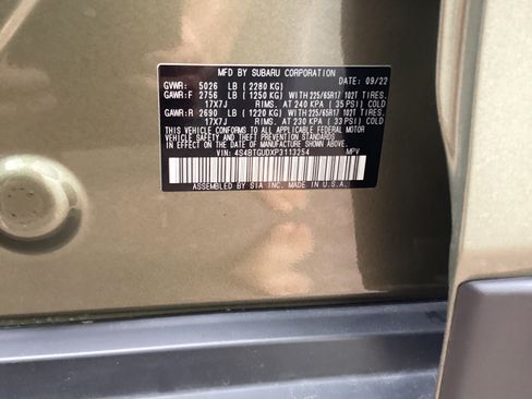 Used 2023 Subaru Outback Wilderness AWD/4WD image 20