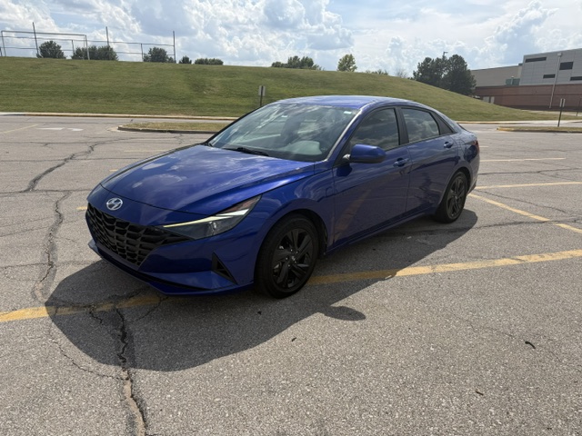 Used 2022 Hyundai Elantra Blue w/ Cargo Package FWD image 1