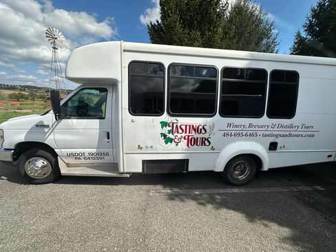 Used 2017 Ford E-350 and Econoline 350 Super Duty w/ Shuttle Bus Prep Package image 1