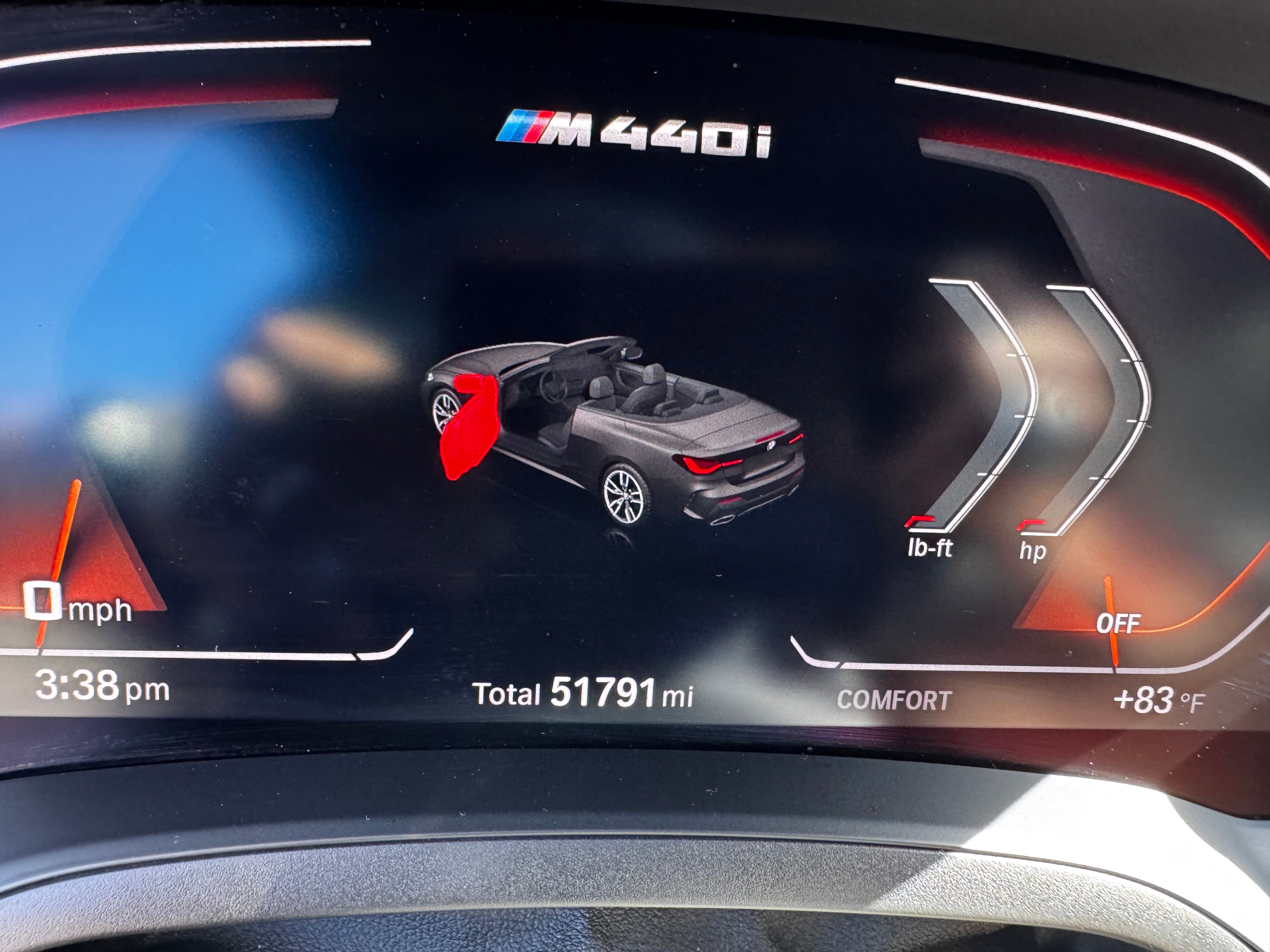 Used 2021 BMW M440i Convertible w/ Premium Package RWD image 6