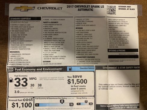 Used 2017 Chevrolet Spark LS image 14