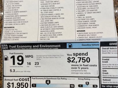 Used 2017 Chevrolet Silverado 1500 LTZ w/ Sport Package