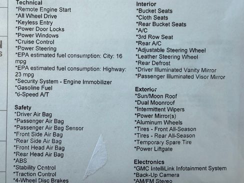 Used 2014 GMC Acadia SLE image 3