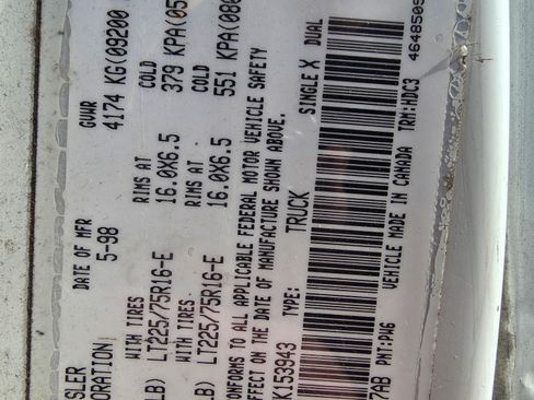 Used 1998 Dodge B3500 Van image 13