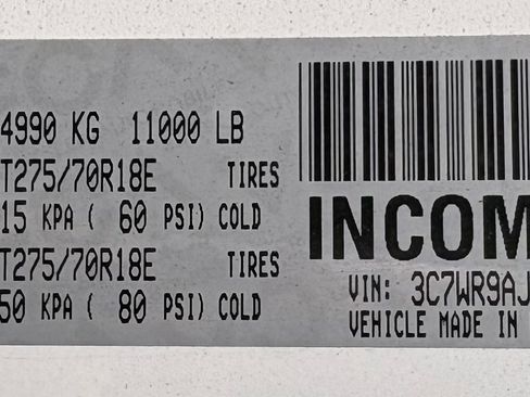 Used 2018 RAM 3500 Tradesman w/ Power & Remote Entry Group AWD/4WD image 12