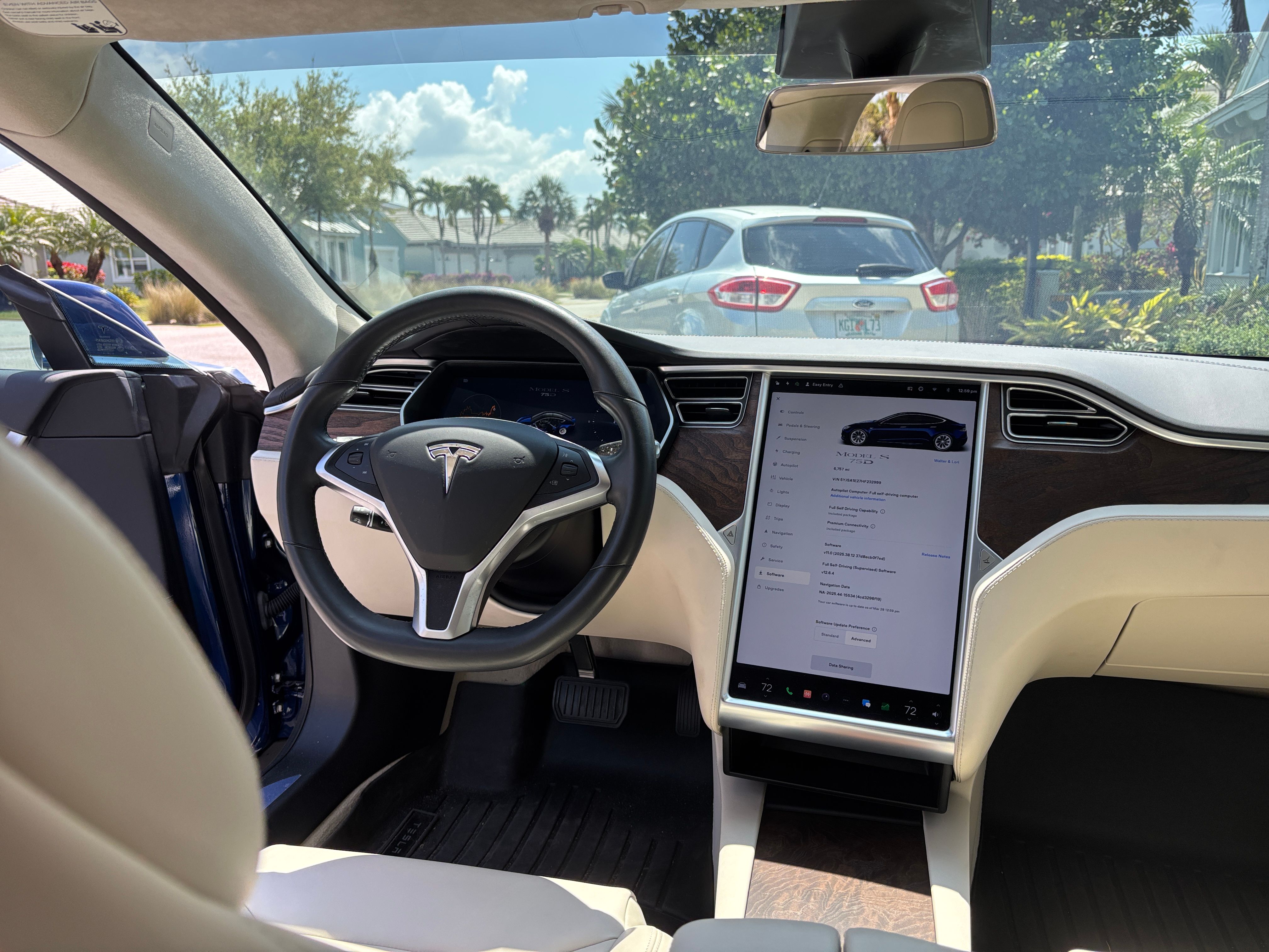 Used 2017 Tesla Model S 75D AWD/4WD image 6
