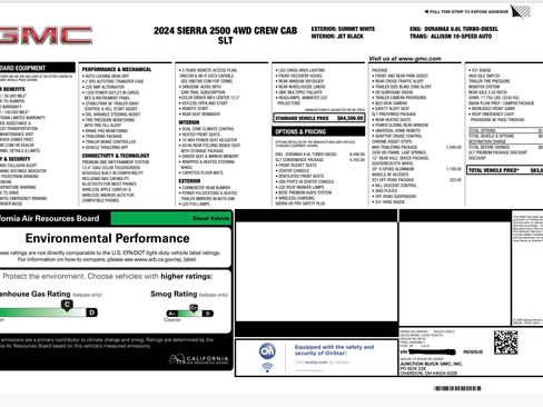 Used 2024 GMC Sierra 2500 SLT w/ SLT Premium Package AWD/4WD image 32