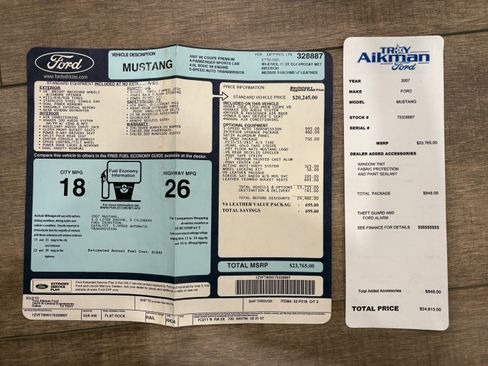 Used 2007 Ford Mustang Premium RWD image 26