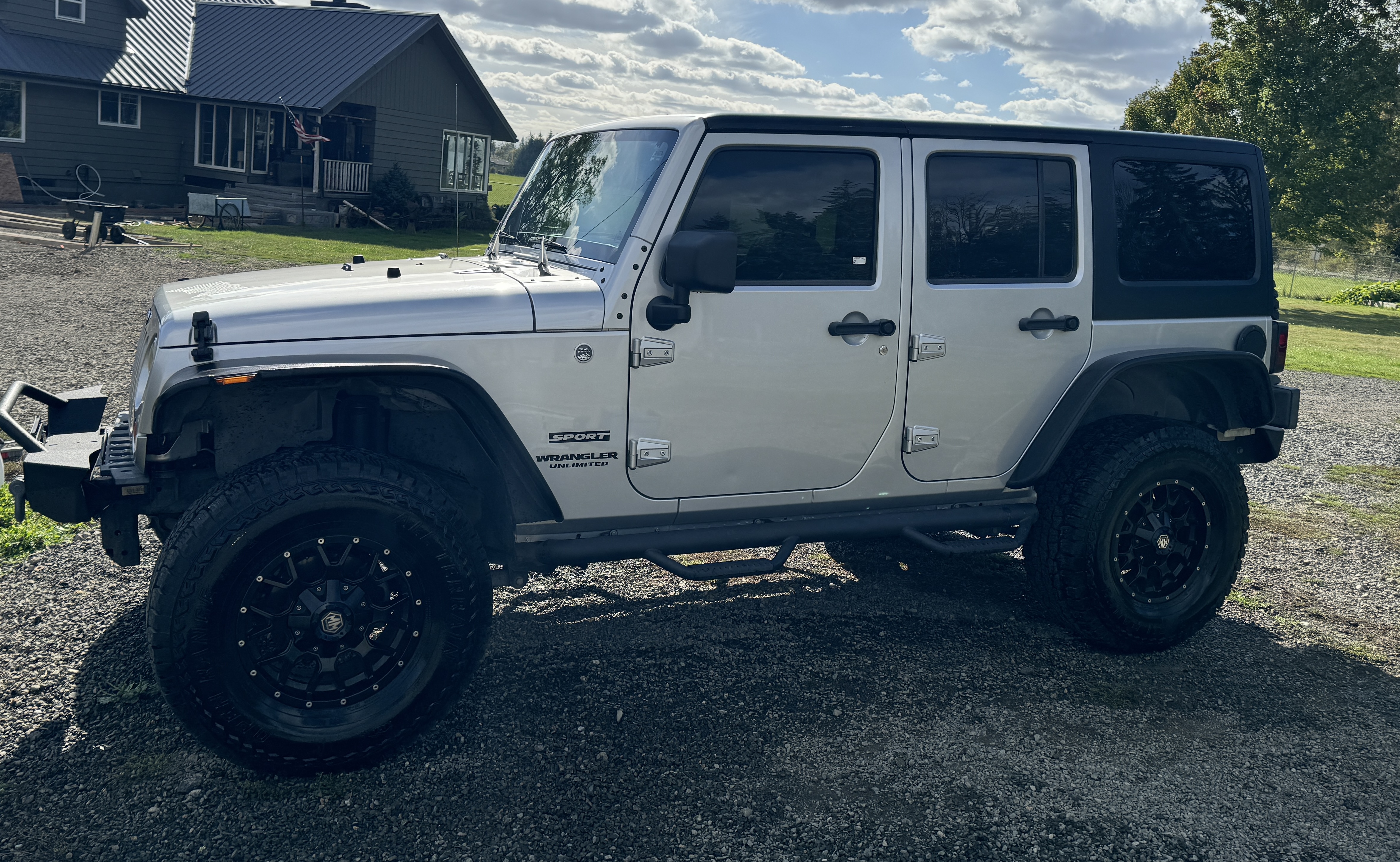 Used 2012 Jeep Wrangler Unlimited Sport AWD/4WD image 1