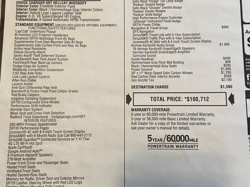 Used 2023 Dodge Charger SRT Hellcat image 17