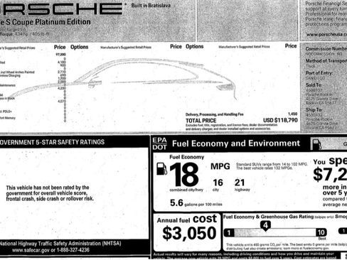 Used 2023 Porsche Cayenne S Platinum image 22