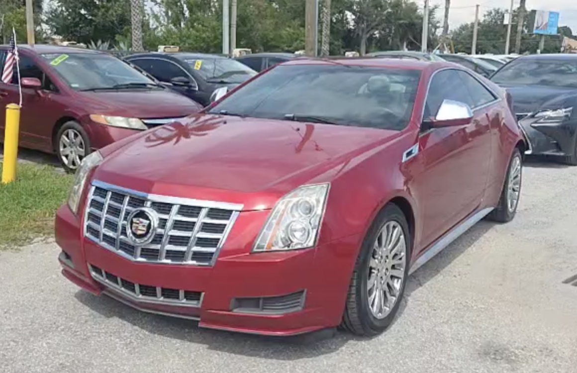 Used 2012 Cadillac CTS Coupe RWD image 1